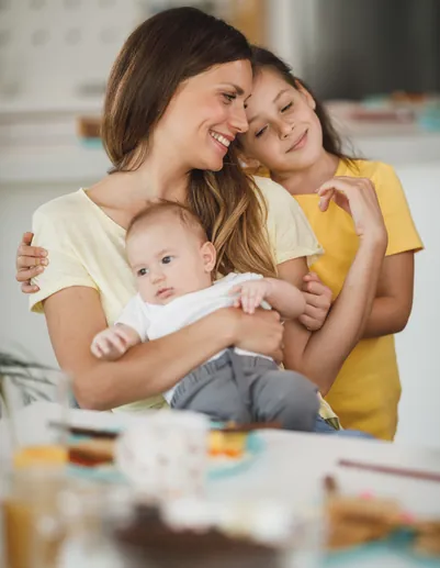 Sigortalı mutlu aile
